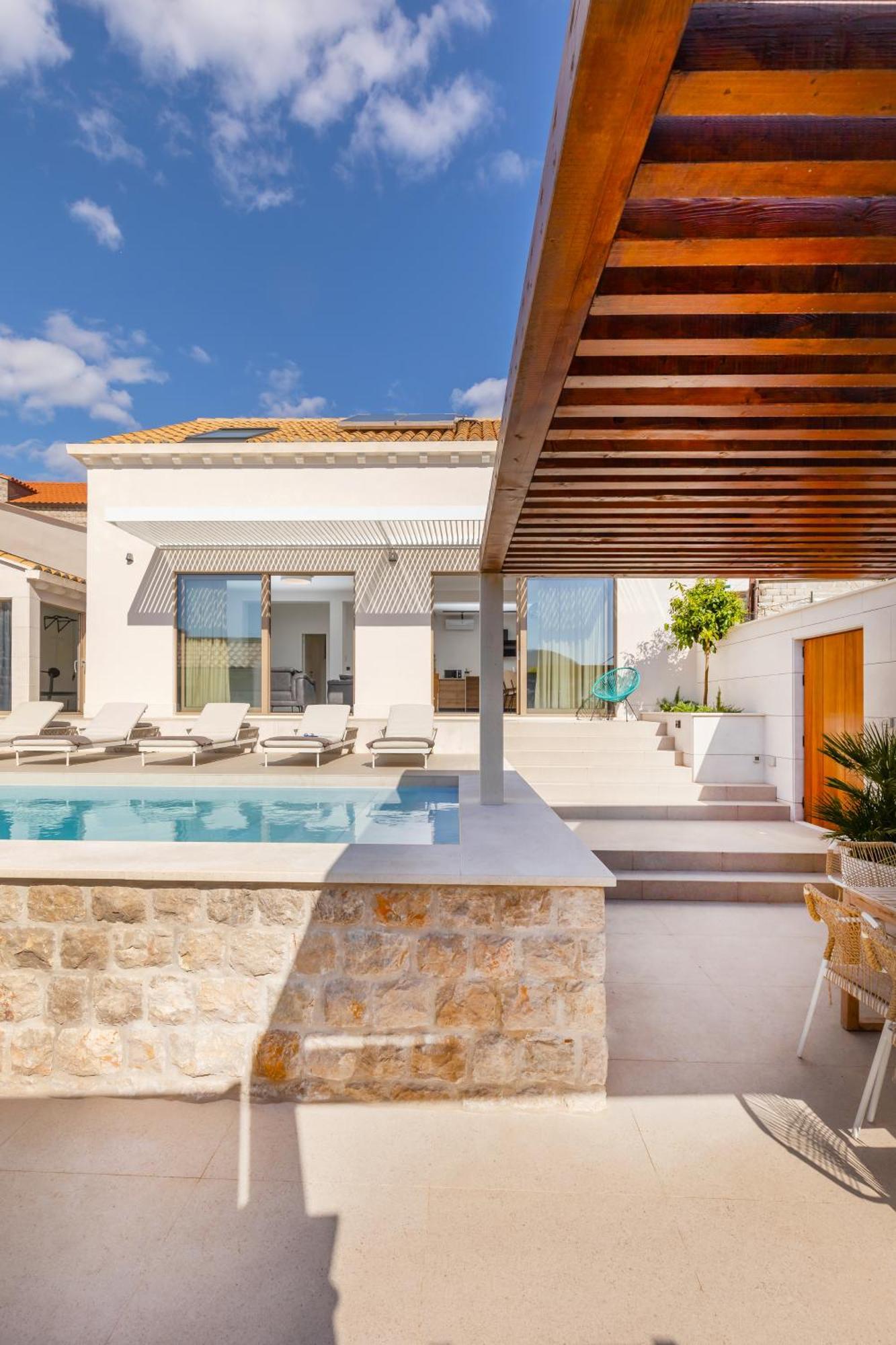 Brand New Villa Carmelita Exclusive With Free Smart Car Dubrovnik Exterior foto